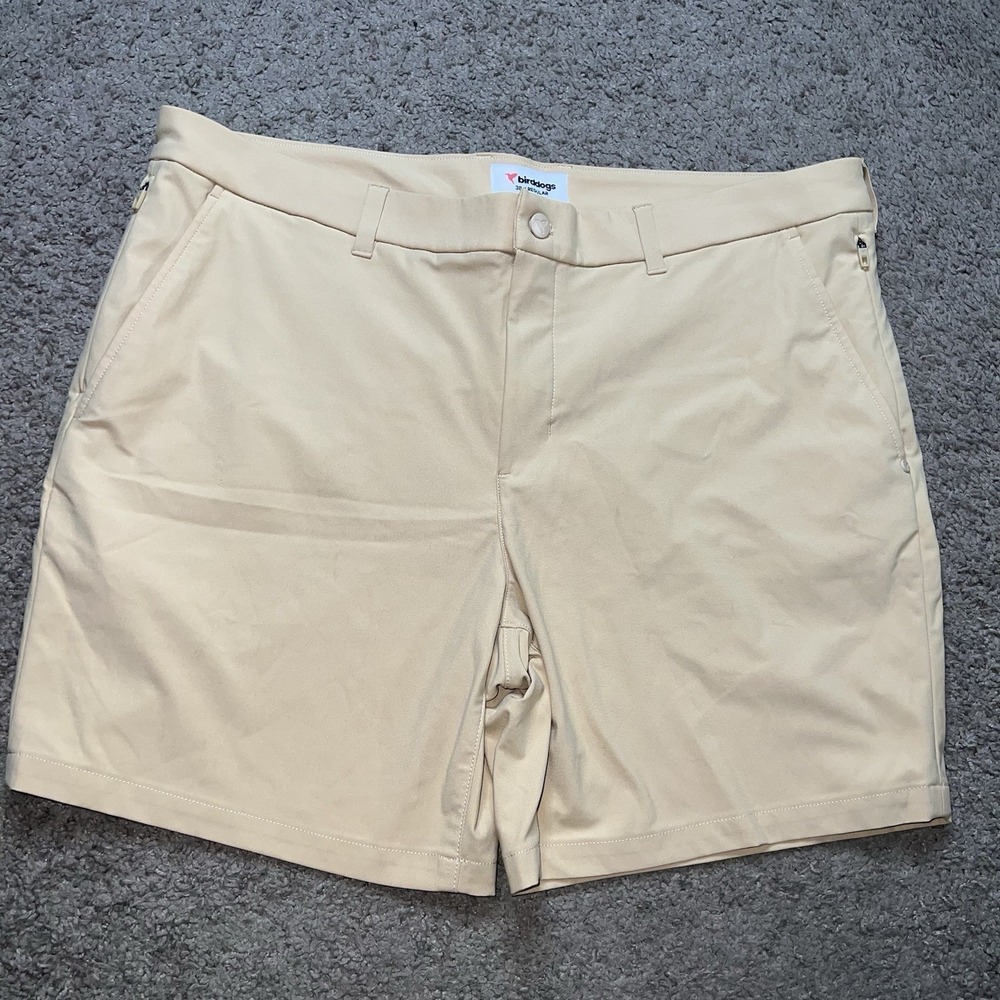 Birddogs 3 In 1 Khaki Shorts Size 38 W/Liner Biege Lined